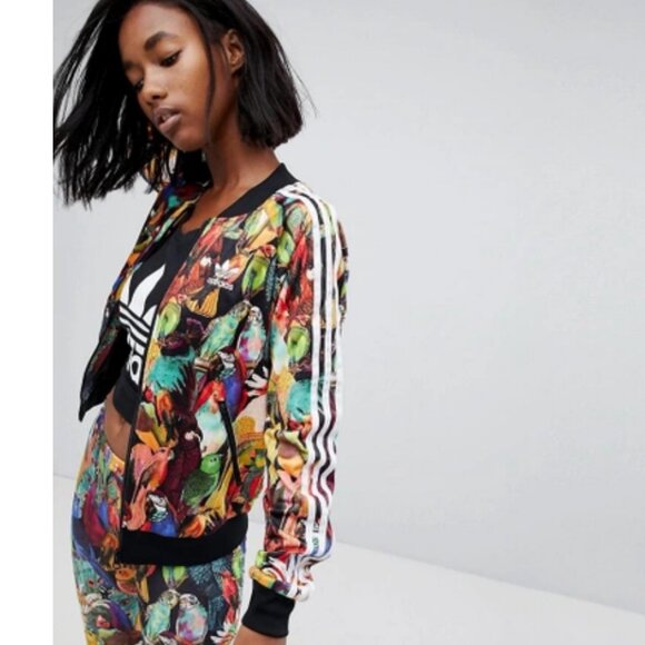 ADIDAS ORIGINALS X Farm Passaredo Track Top - Multi - Small - Picture 1 of 4